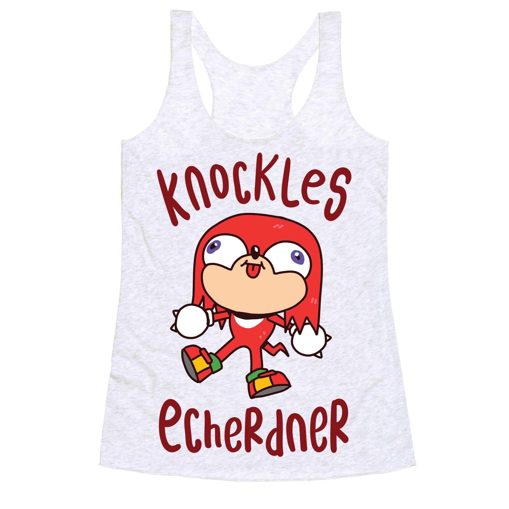 Knockles Echerdner Racerback Tank